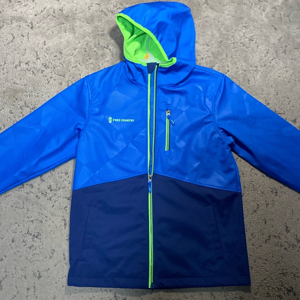 Free Country Boys Winter zip up Jacket new with tags XXL